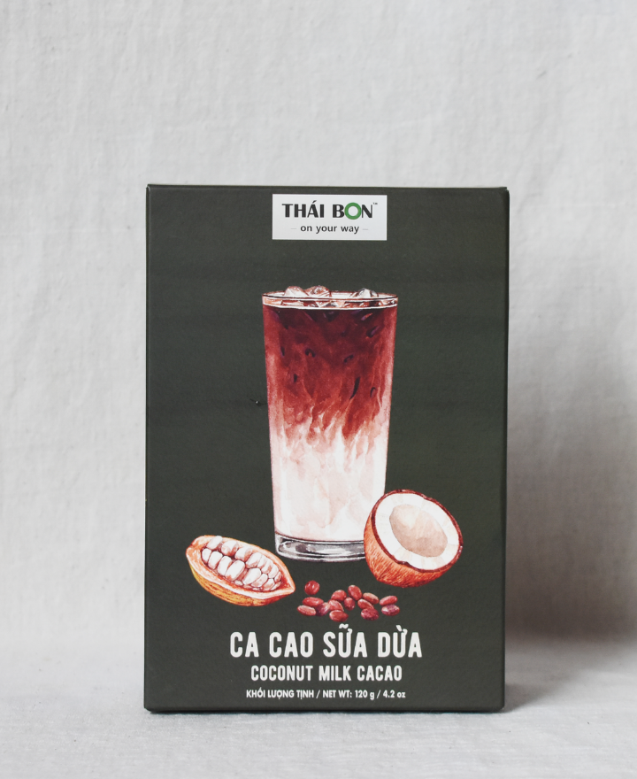 Cacao Sữa Dừa Hộp 120g